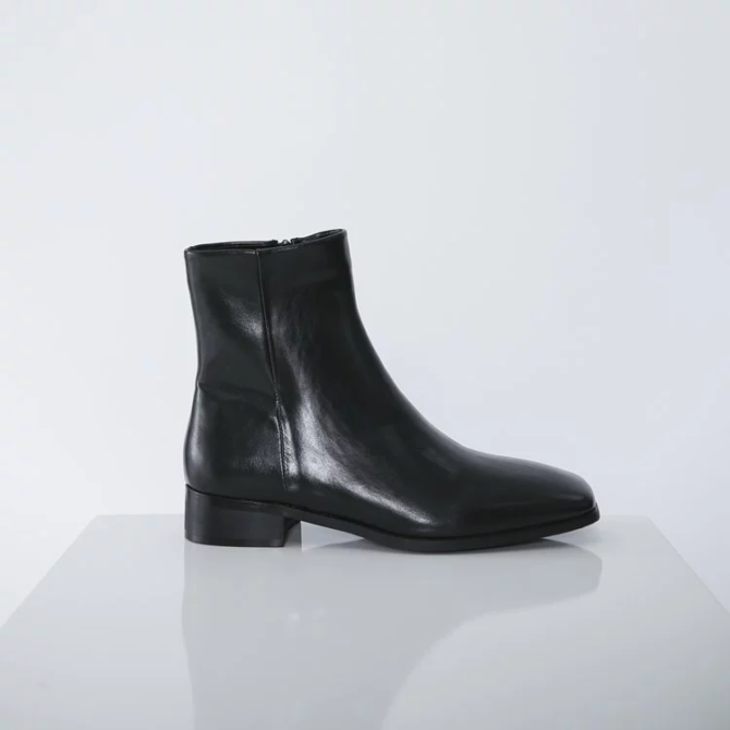 Mens Simple Plain Boot 4