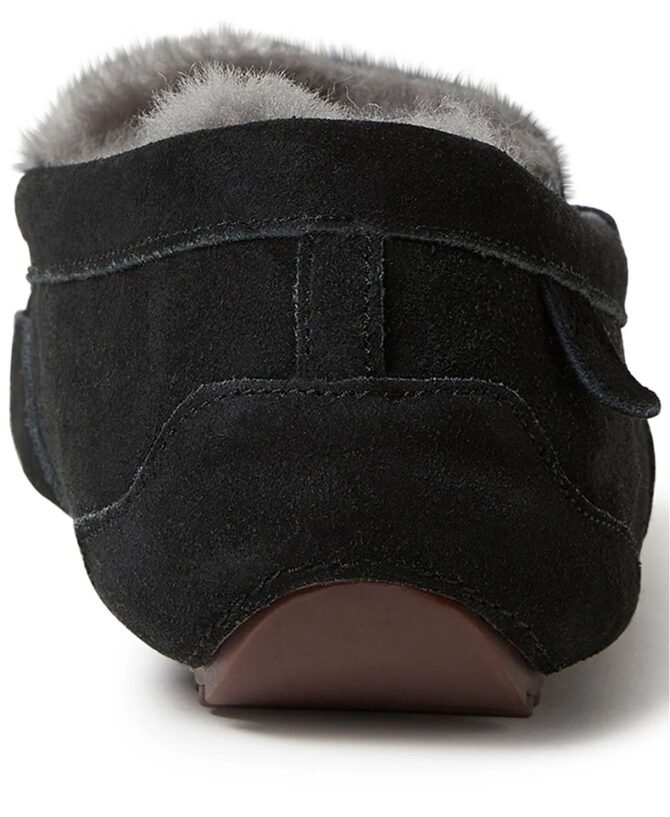 Mens Shearling Moccasin Slippers 2