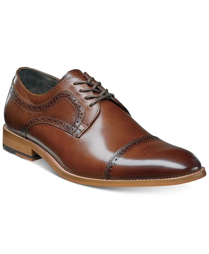 Mens Cap Toe Oxfords